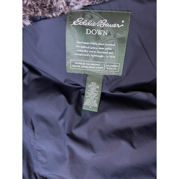 Eddie Bauer down goose down puffer vest jacket size S - Picture 7 of 7